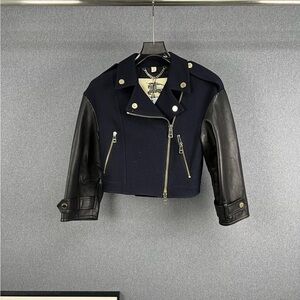 🚩steal authentic Burberry Navy and Black Jacket